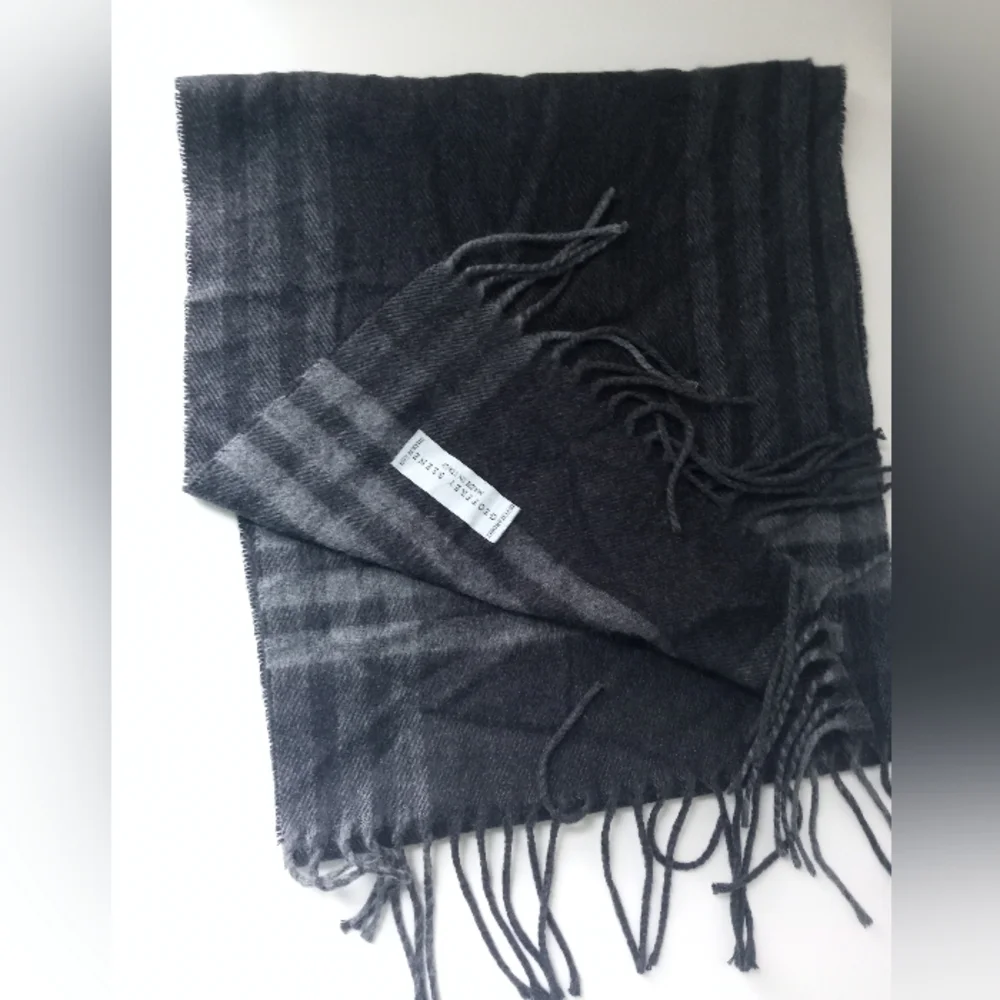 Geoffrey Beene Vintage Tartan Italian Scarf @ Late 70's